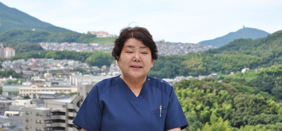 上戸町病院 看護総師長 写真